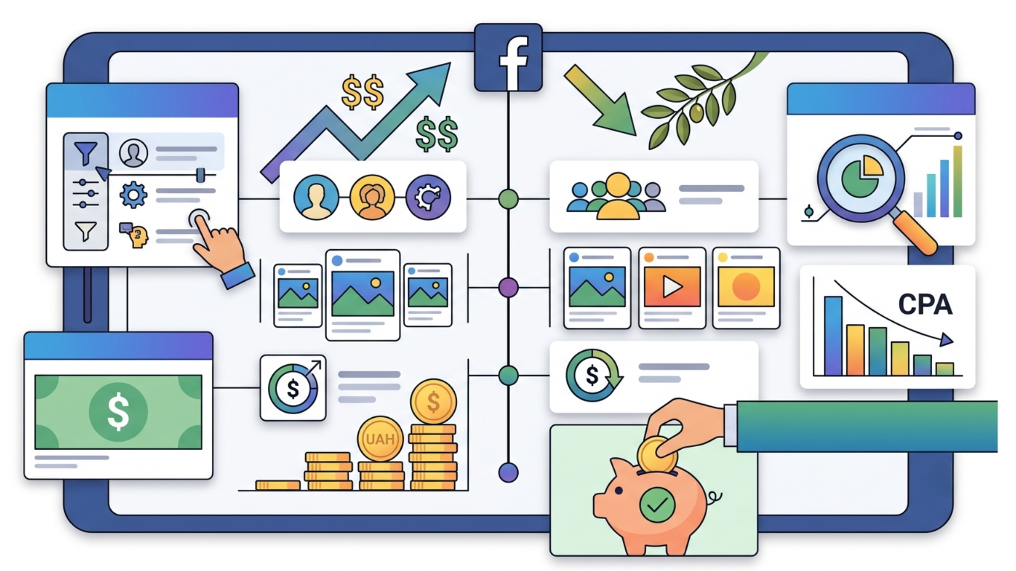 вартість заявки Facebook Ads